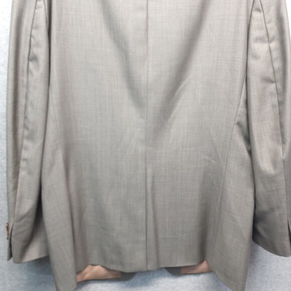 Ralph Lauren Wool Blazer Mens 43L Sport Coat Suit‎ Jacket Grey Single Breasted - Picture 9 of 15